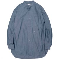 나나미카 NANAMICA Band Collar Wind Shirt