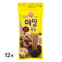 오뚜기 소바 옛날 메밀국수 400g 12개