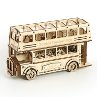 3D 입체 DIY 나무 조립퍼즐 이층 버스 BUS 모형 미니어처 키덜츠 한개옵션0