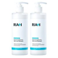 RIAH 라이아 프로알테인 단백질 샴푸 400ml 2팩