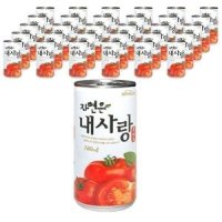 웅진 내사랑 토마토 180mlx30캔 음료수 캔음료 주스