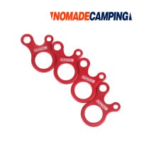 NOMADE 노마드 노마드 캠핑 휴대용 달팽이 3구 스토퍼 4pcs N-7059