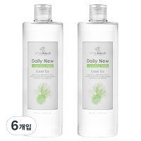 비타할로 데일리 뉴 제주 그린티 클렌징워터  500ml  6개입