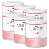 일동후디스 매일유업 앱솔루트 프리미 400g 6캔 미숙아 이른둥이 탈지 매일 아기 분유 특수분유