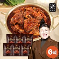 해화당 이영자의 대구식 매운 마늘 갈비찜 500g x 6팩 총 3kg