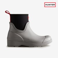 헌터 여성장화 Play Short Neoprene Rain Boots 스텔 라이트