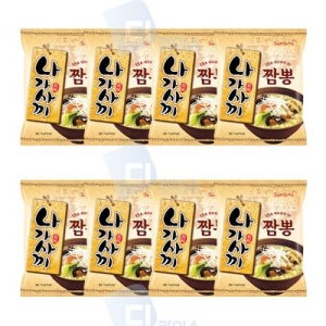 삼양 나가사끼짬뽕 115g 8봉 나가사키 얼큰 백짬뽕