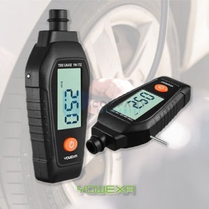 ( No. 5904 ) yowexa 디지털 게이지 자동차 타이어 공기압 측정게이지 측정기