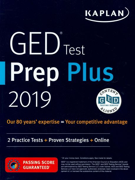 GED Test Prep Plus(2019) (2 Practice Tests + Proven Strategies + Online)