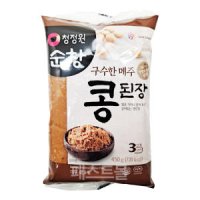 청정원 순창 구수한 메주 콩된장(비닐) 450g