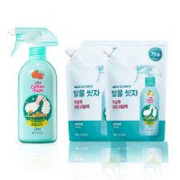 온더바디 온더바디 코튼풋 발을씻자 풋샴푸 자몽 510ml+레몬향 리필 500ml 2개