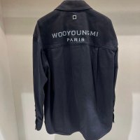 WOOYOUNGMI 우영미 코튼 백로고 셔츠 W233SH17862B