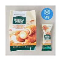 올바르고 반듯한 치즈 찹쌀 핫도그 7개입 냉동 560g 1개 one option