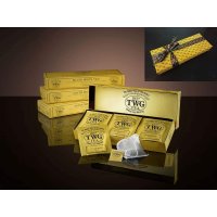 Tirrito TWG 크림 캐러멜 티 면 티백 15개 루이보스 디카페인 차 테인 프리 - TWG Tea