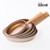 키친아트프라이팬 ih 인덕션 코팅웍 스텐후라이팬 가벼운 사각+집게증정  30cm