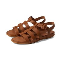 핏플랍 FitFlop Gracie Rubber-Buckle 가죽 Fisherman Sandals Light Tan