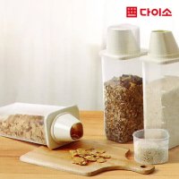 다이소 계량컵뚜껑 잡곡용기 1 2L-1028713