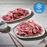 홈스쿡 미국산 소갈비살 (냉동) 300g × 2개