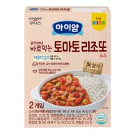 동원홈푸드 아이얌 우리아이 바로먹는 토마토 리조또 소스 180g