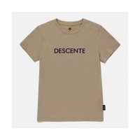 데상트 DESCENTE TOUGH 터프 에센셜 워딩 반팔 티셔츠 멜란지