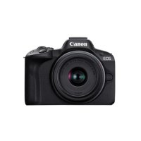 CANON EOS-R50 미러리스 카메라 바디&렌즈 KIT[본체+18-45mm][블랙]