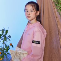 내셔널지오그래픽 키즈 내셔널지오그래픽 K222UJP910 키즈 월리스 바람막이 점퍼 PINK