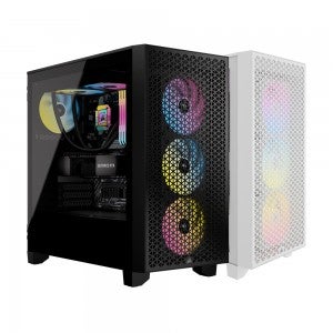 CORSAIR 3000D RGB AIRFLOW Tempered Glass (화이트)