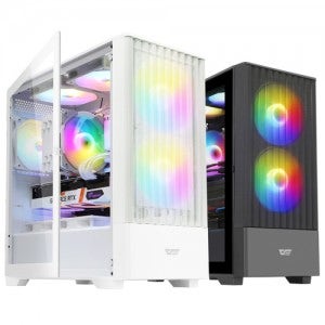 darkFlash DNM600 MESH RGB (화이트)