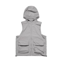 락사이코 ROCKPSYCHO 8 16 나일론 후디 베스트-그레이 NYLON HOODY VEST-GRAY