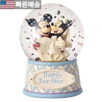 에네스코 Enesco 디즈니 전통 미키와 미니 웨딩 워터볼 483103