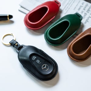 벤츠 신형 S클래스 EQE EQS C클래스 가죽키케이스, 라운느(Launne)