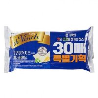 노브랜드 드빈치 자연방목 체다치즈 30매 510g 2개 510g