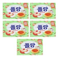 청우 플랑 납작복숭아 160g 5개