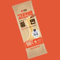 샘표 고단백 중면 400g 4인분 5봉 한끼 단백질충족 단백질면 단백질국수