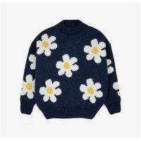 23FW 보보쇼즈 BIG FLOWER JACQUARD ALL OVER JUMPER