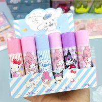 산리오 시나모롤 쿠로미 학용품 문구 세트 랜덤 럭키 박스 Sanrio Kuromi Melody Student Supplies Station