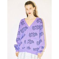 KYE LOGO JACQUARD OVERSIZED CARDIGAN KYTZ7CDR02W