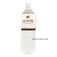 동서 리치스 슈가시럽 1 5L 카페시럽 설탕 케인슈가