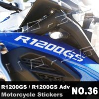 오토바이 방수 스티커 모토크로스 페어링 데칼 BMW R1200GS Gsa ADV LC 1 쌍