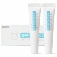 한국보원바이오 노블다움 치아미백제 화이티 화이트닝겔 16 5g 2개