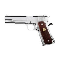 MARUI 크롬 콜트 COLT GBB 가스건 권총 Colt Series70 Nickel Finish GBB GAS 비비탄 장난감 총 M1911