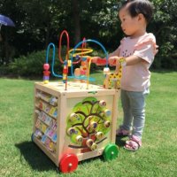 접이식아기보행기 장난감 식판 분리형 아기 걸음마 보조기 높이조절 보조 O형 접이식 자동차