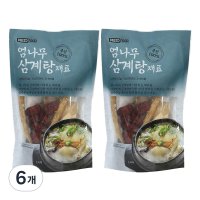 산내들 청솔식품 청솔 엄나무 삼계탕재료 6개 110g