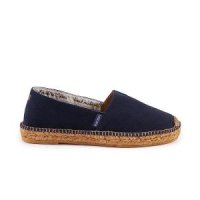 Viscata Barceloneta Espadrille 캔버스 여성용 플랫 슬립온 슈즈 스페인에서 수작업으로 세련된 면