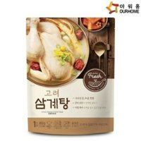 W쇼핑 아워홈 고려 삼계탕 800g - W쇼핑