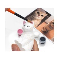 고양이 만들기 세트 피규어 색칠 미술 놀이 학습 랜덤발송