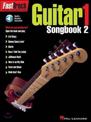 Fasttrack Guitar Songbook 2 - Level 1 Book/Online Audio [With Audio CD] (Songbook 2)