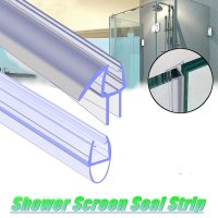 샤워부스 문턱 쫄대 바닥 물막이 욕실 문 보호대 프로파일 유리 샤워 스크린 도어 투명 씰 스트립 유용한