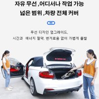 휴대용 자동차용 무선 디지털 청소기 공기압 충전기 4in1 대용량