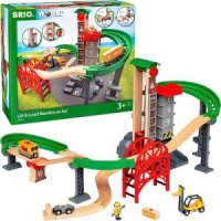 브리오 BRIO WORLD 화물 승강기 창고 기차 레일 다리 세트 33887 단품